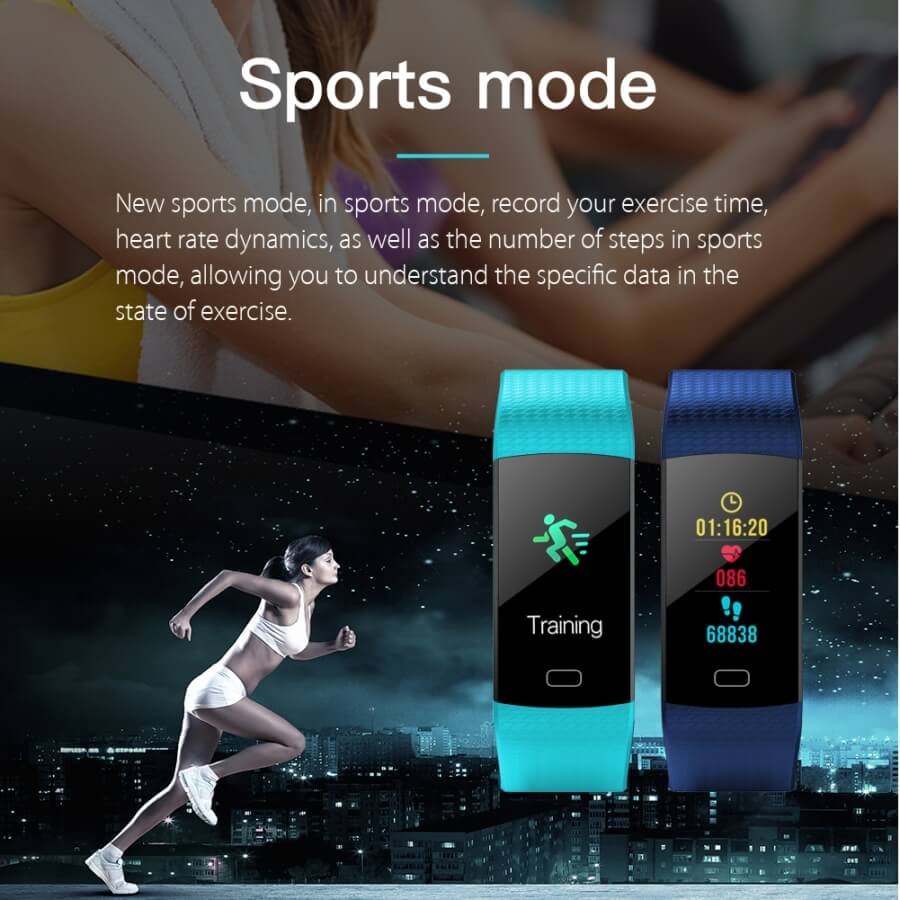 WEARABLES Wearables Y5 Smart Bracelet Fitness Tracker Black Eurostores.gr Το απόλυτο