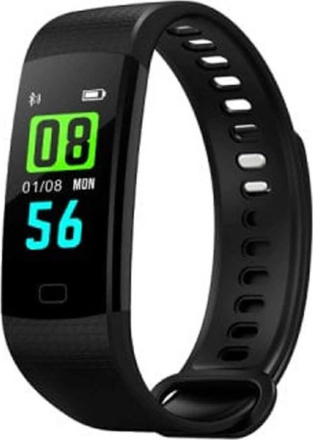 WEARABLES Wearables Y5 Smart Bracelet Fitness Tracker Black Eurostores.gr Το απόλυτο